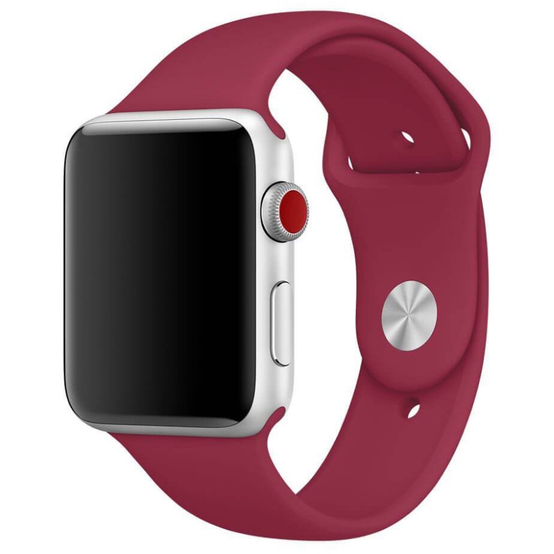Ремешок для Apple Watch 42/44mm Sport Rose Red