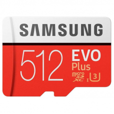 Карта Памяти Samsung microSDHC 512GB EVO Plus 
