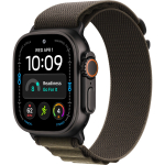 Apple Watch Ultra 4 (2026) 49mm Black Titanium Case / Dark Olive Alpine Loop