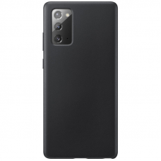 Чехол-накладка Galaxy Note 20 Leather Cover Black