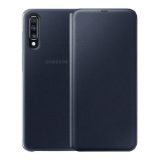 Чехол-книга Galaxy A70 Wallet Cover Black