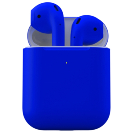 Apple AirPods 2 Синий Матовый (с функцией беспроводной зарядки)