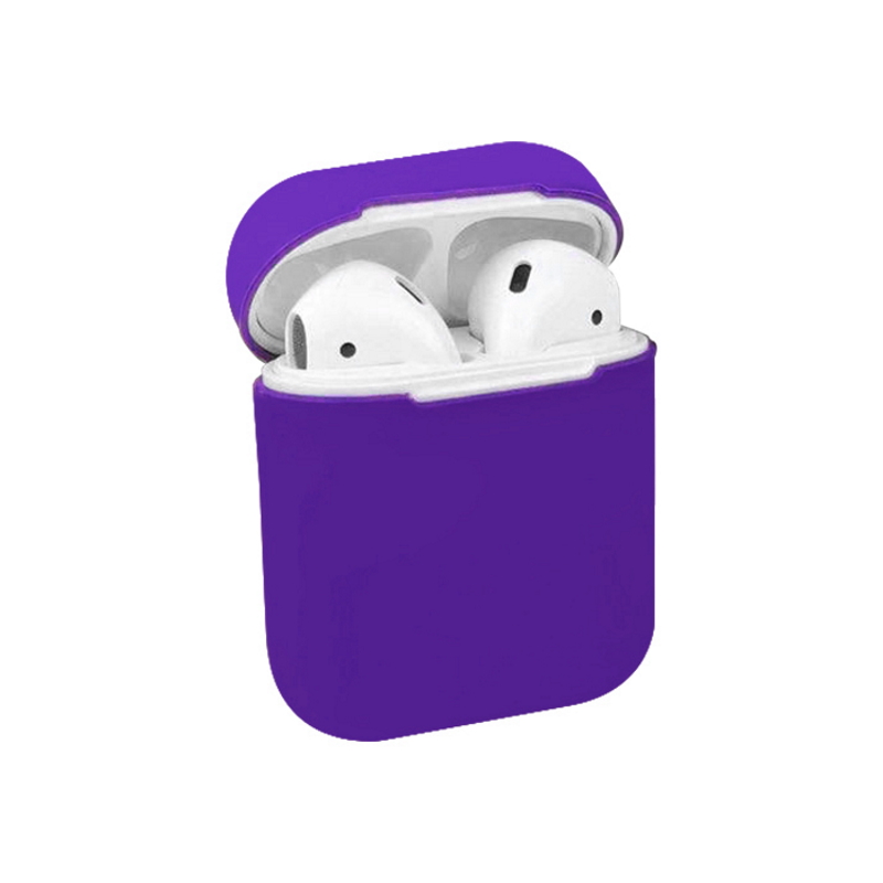 Чехол AirPods 1/2 Silicone Case Ultra Violet Purple (Фиолетовый)