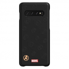 Чехол-накладка Galaxy S10 Plus Marvel Case Avengers Logo