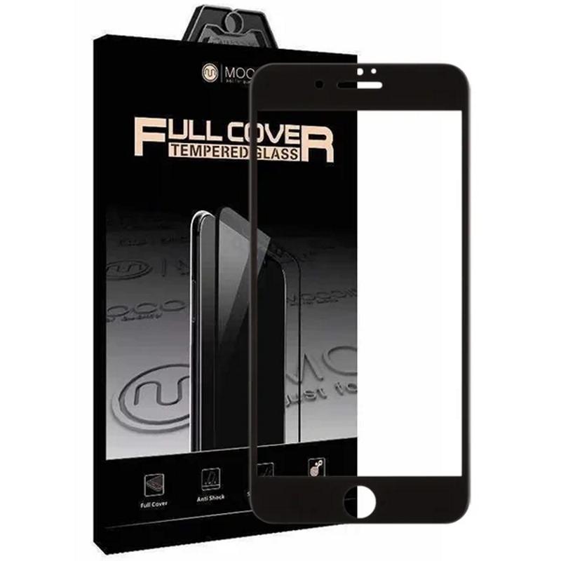 Защитное стекло Приватное 3D MOCOll Black Diamond для iPhone 7/8 Черное