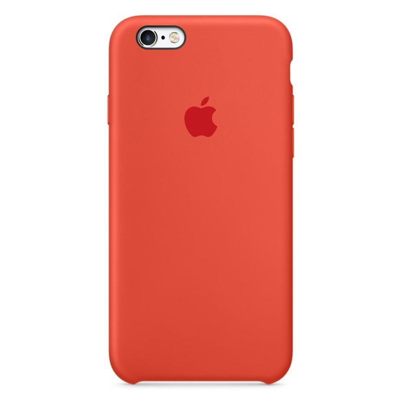 Чехол iPhone 6/6S Silicone Case Orange