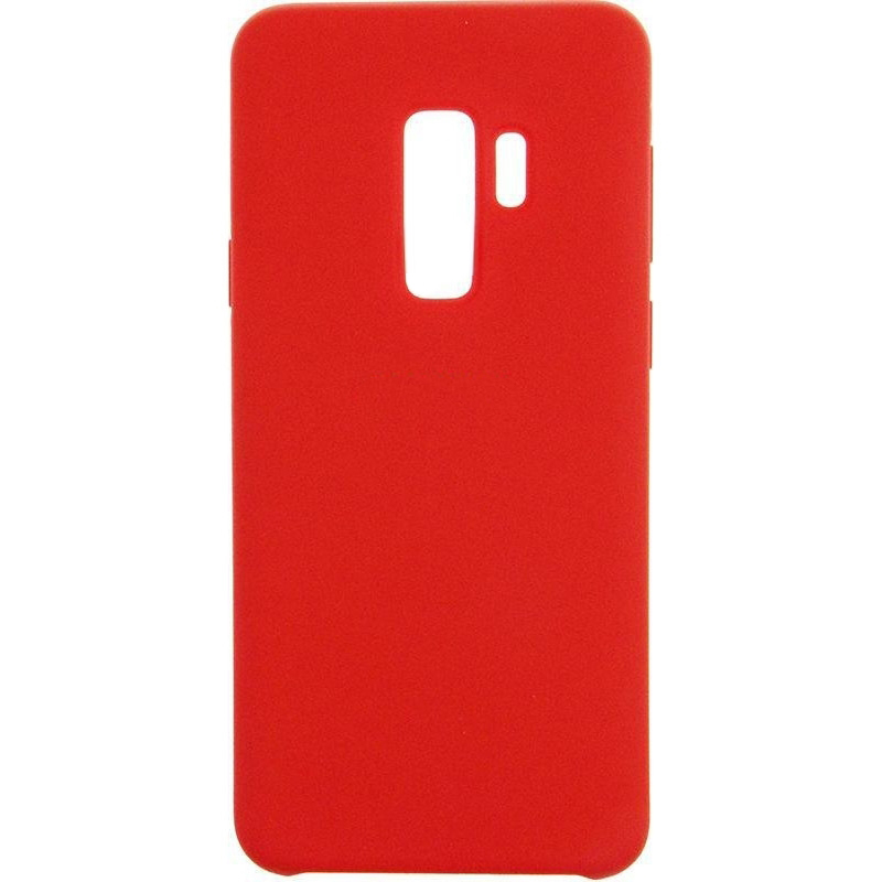 Чехол Galaxy S9 Plus Silicone Cover Red Red (Красный)