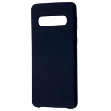 Чехол-накладка Galaxy S10 Plus Silicone Cover Midnight Blue