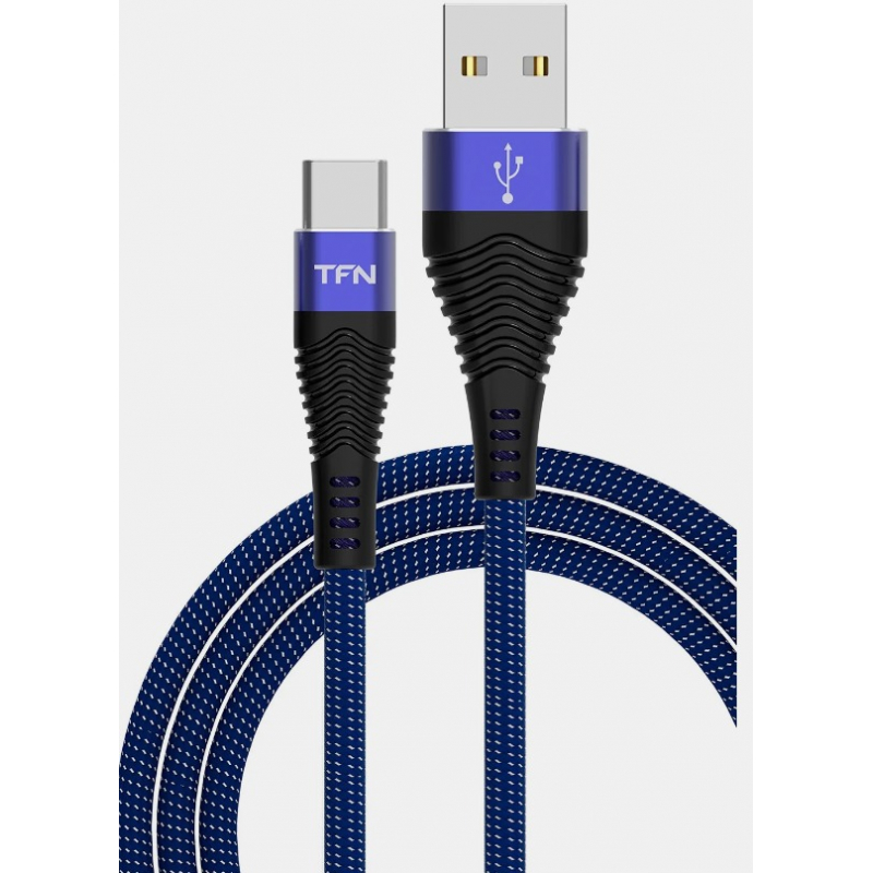 Кабель TFN USB/USB-C Forza Black-Blue