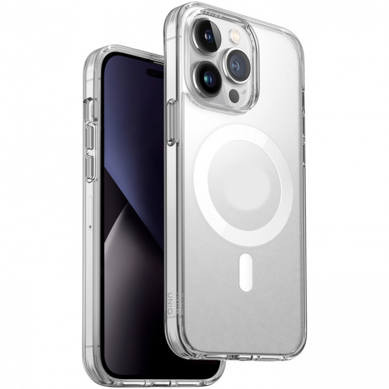 Чехол iPhone 14 Pro Uniq COEHL LUMINO Sparkling Silver Silver (Серебристый)