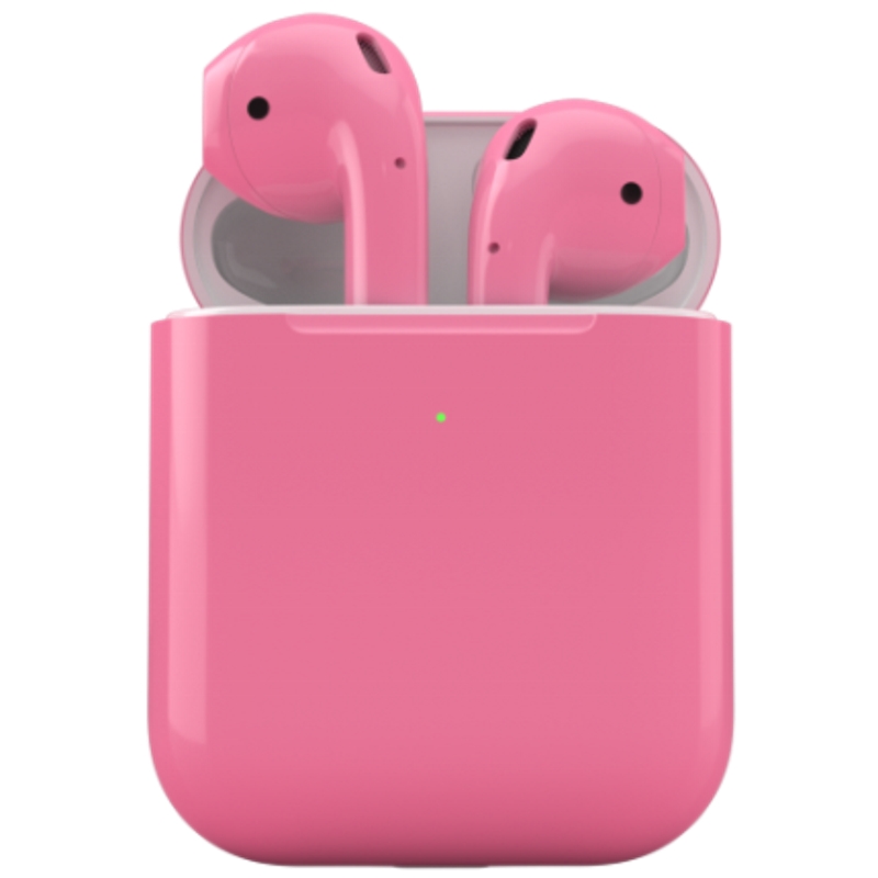 Apple AirPods 2 Розовый Глянец (с функцией беспроводной зарядки)