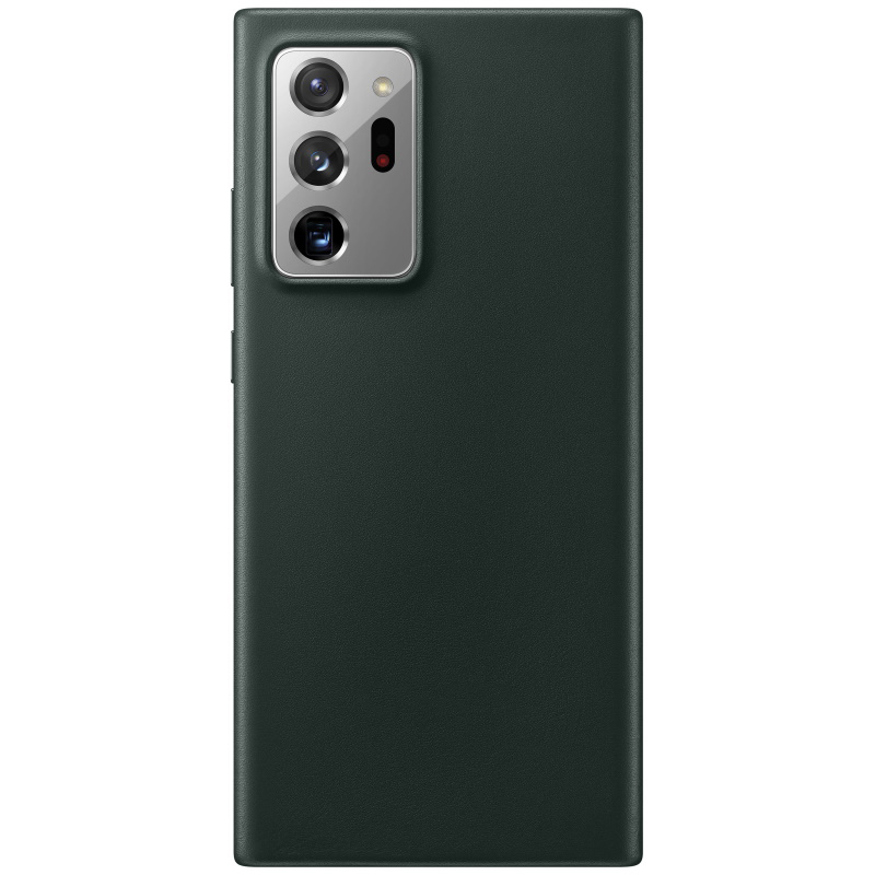 Чехол Galaxy Note 20 Ultra Leather Cover Green Green (Зелёный)