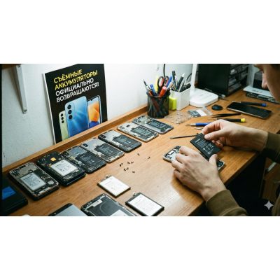 Съёмные аккумуляторы официально возвращаются — но есть нюанс, о котором многие не знают