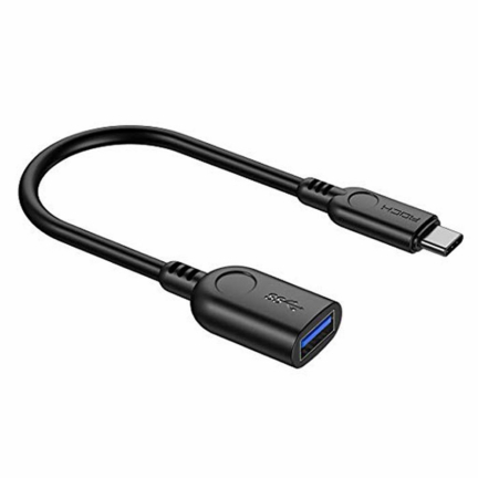 Переходник USB - Type-C / Rock RCB0603 Black