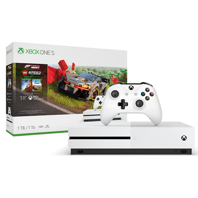 Microsoft  XBox One S 1ТB +Forza Horizon 4 + Lego DLC (234-01131)