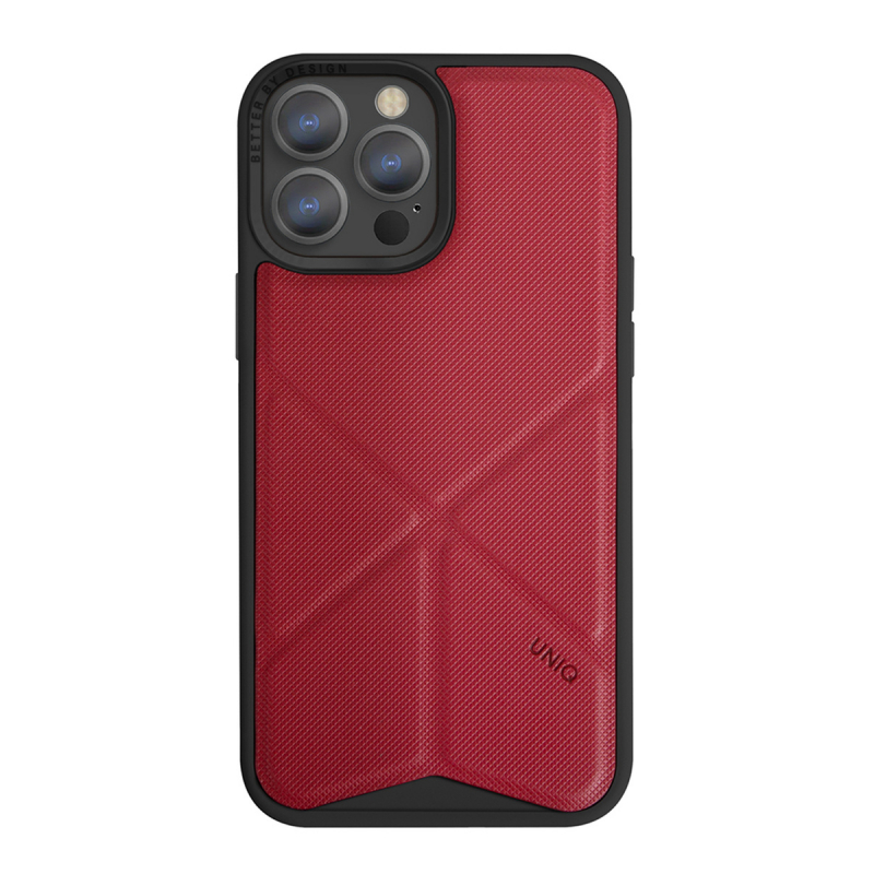Чехол iPhone 13 Pro Max Uniq Transforma Red Red (Красный)