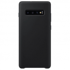 Чехол-накладка Galaxy S10 Plus Silicone Cover Black