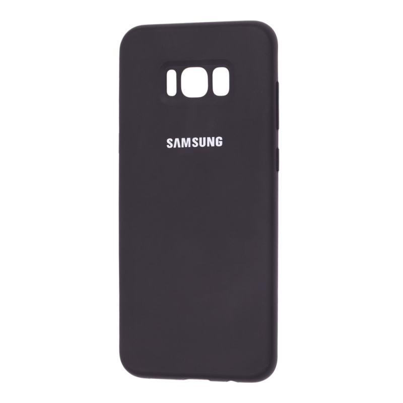 Чехол Galaxy Silicon Cover S8+ Black