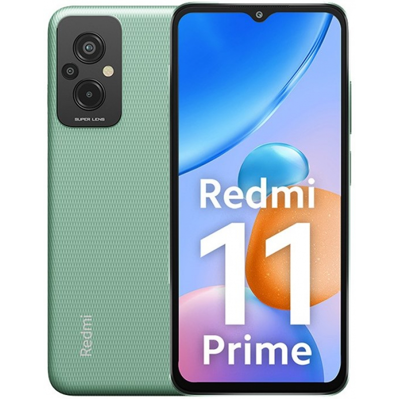 Redmi 11 фото Купить Xiaomi Redmi 11 Prime 6/128GB Green по низкой цене, оригинальный с гарант