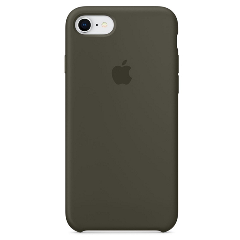 Чехол iPhone 7/8 Silicone Case Dark Olive