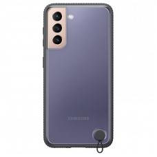 Чехол-накладка Galaxy S21 Clear Protective Cover Black