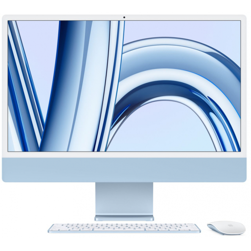 Apple iMac 24 2023 M3/8GB/256GB/M2 8-Core (MQRC3 - Late 2023) Blue