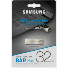 Карта Памяти USB Flash Samsung BAR 32 GB Silver (Оригинал)