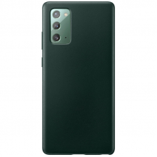 Чехол-накладка Galaxy Note 20 Leather Cover Green