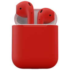 Apple AirPods 2 Красный Матовый (без функции беспроводной зарядки)
