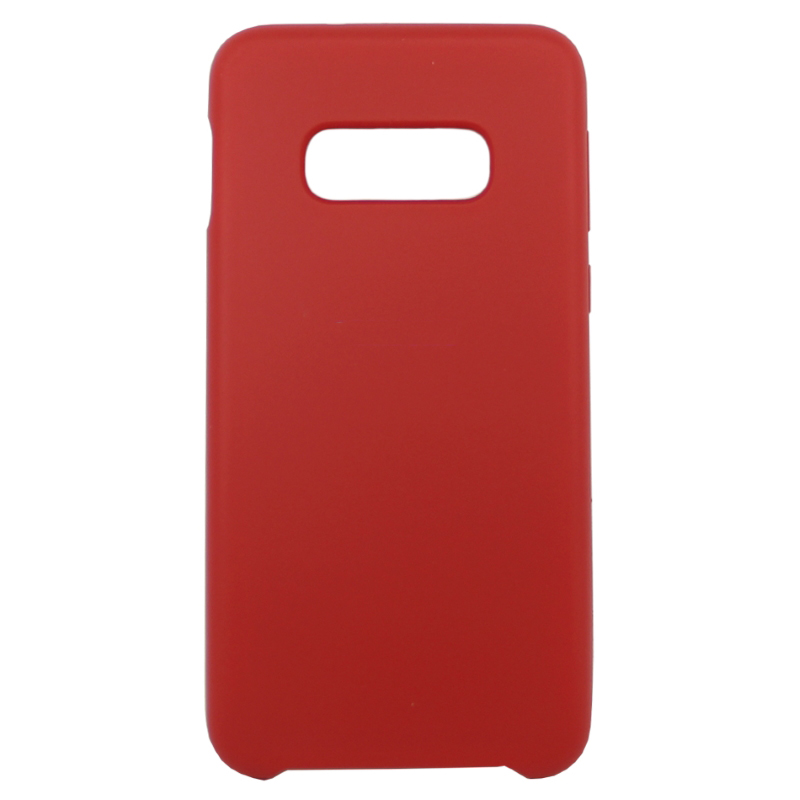 Чехол Galaxy S10e Silicone Cover Red Red (Красный)