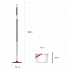 Xiaomi iCLEAN Rotary Mop Set YD-02 Red Grey (Комплект для уборки)