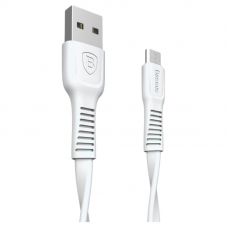 Кабель USB- MicroUSB  / Baseus Tough 2A / 1M / Белый
