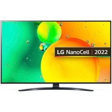 Телевизор 55 LG 55NANO766QA (4K UHD 3840x2160, Smart TV) синяя сажа