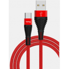Кабель TFN USB/USB-C Forza Black-Red