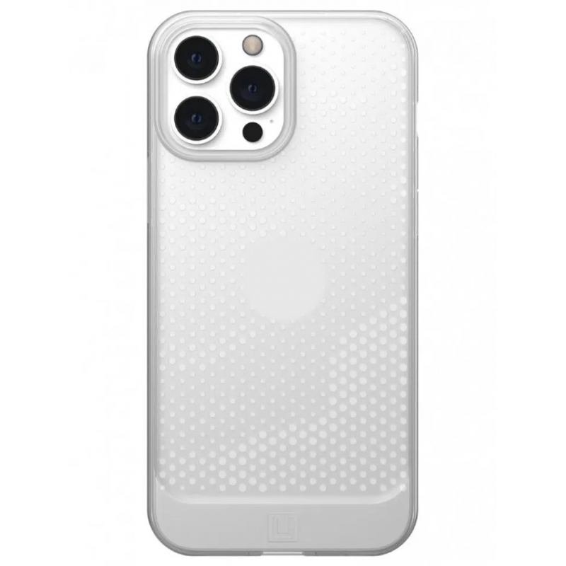 Чехол iPhone 13 UAG (U) Lucent Transparent Ice White (Белый)