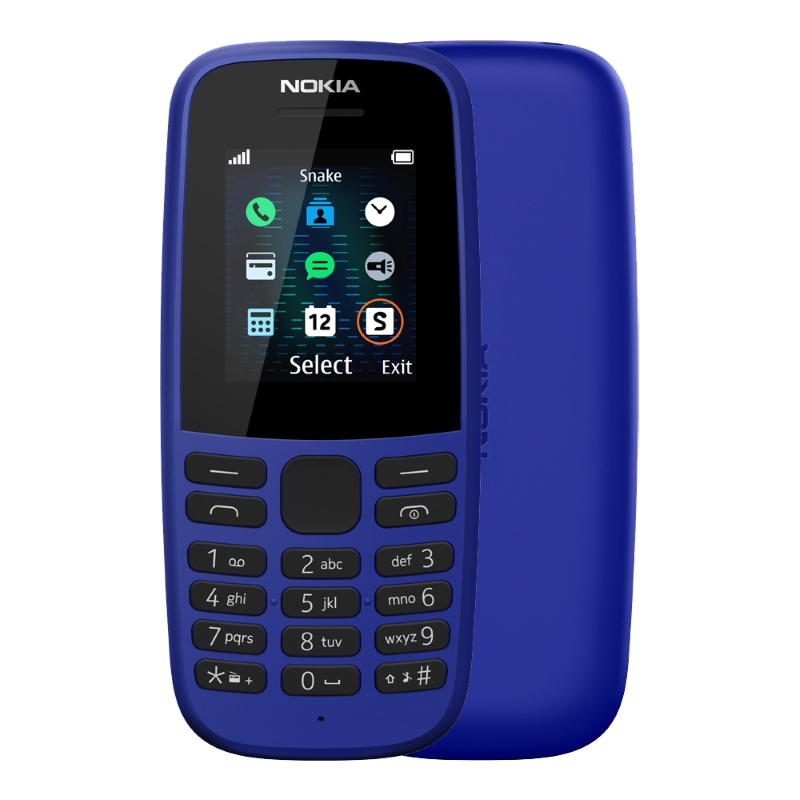 Nokia 105 Single Sim Blue
