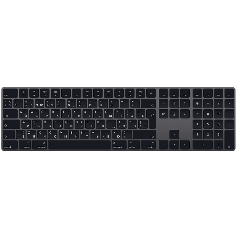 Apple Magic Keyboard with Numeric Keypad (RU) Space Gray