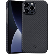 Чехол iPhone 14 Pro Max Pitaka Fusion Weaving MagEZ Case 3 Black Gray
