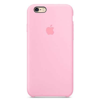 Чехол iPhone 6/6S Silicone Case Pink