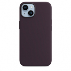 Чехол MagSafe iPhone 14 Elderberry Silicone Cover (Оригинал)