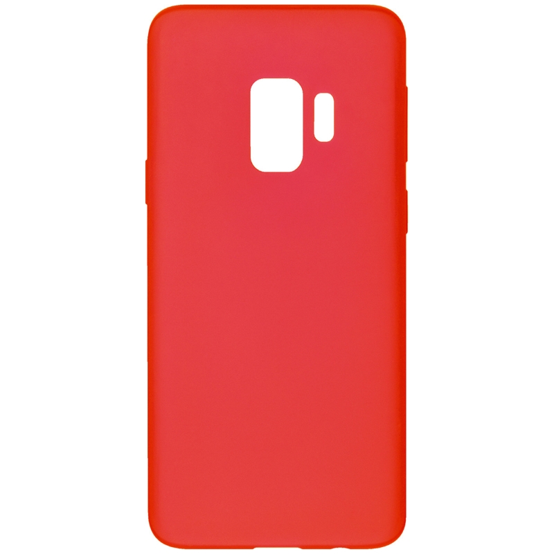 Чехол Galaxy S9 Plus HANA (Плотный) Red Red (Красный)