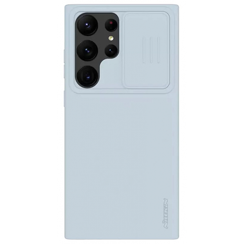 Чехол Samsung S23 Ultra Nillkin CamShield Silky Silicone Star Gray Gray (Серый)
