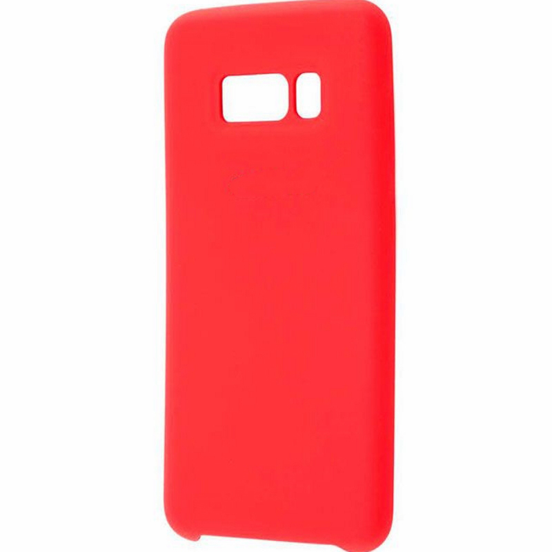 Чехол Galaxy S8 Plus Silicone Cover Red Red (Красный)