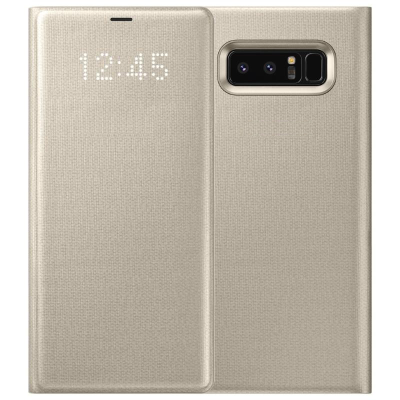 Чехол Galaxy Note 8 LED View Cover Gold