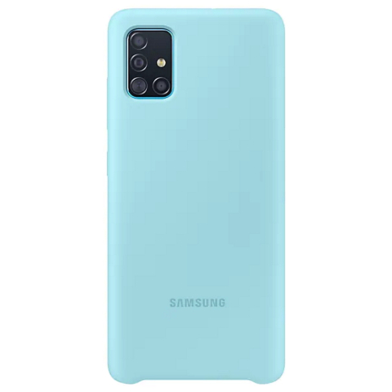 Чехол Galaxy A51 Silicone Cover Lite Blue