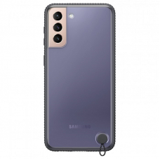 Чехол-накладка Galaxy S21 Plus Clear Protective Cover Black