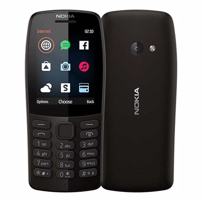 Nokia 210 Dual Sim Charcoal
