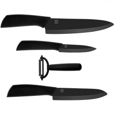Xiaomi Huo Hou Nano Ceramic Knife Black (Набор ножей)