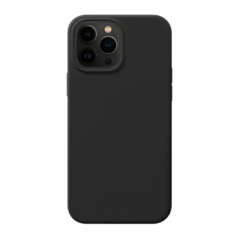 Чехол iPhone 13 Pro Silicone Case MagSafe Black Black (Черный)