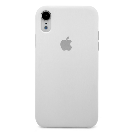 Чехол iPhone XR Silicone Case White